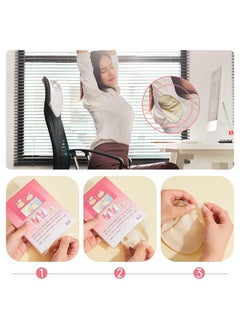 HY 4 Pairs Underarm Sweat Pads Reusable Sweat Absorbing Guards Washable Armpit Sweat Pads with Shoulder Strap Under Arm Sweat Protectors Women Breathable Absorbent Sweat Pads Guards for Women and Men  - Image 5