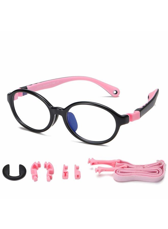 DUCO Blue Light Blocking Glasses for Kids Boys,Phone Computer Glasses for Kids Age 6-10,Anti UV Glare&Eyestrain K026 - Image 1