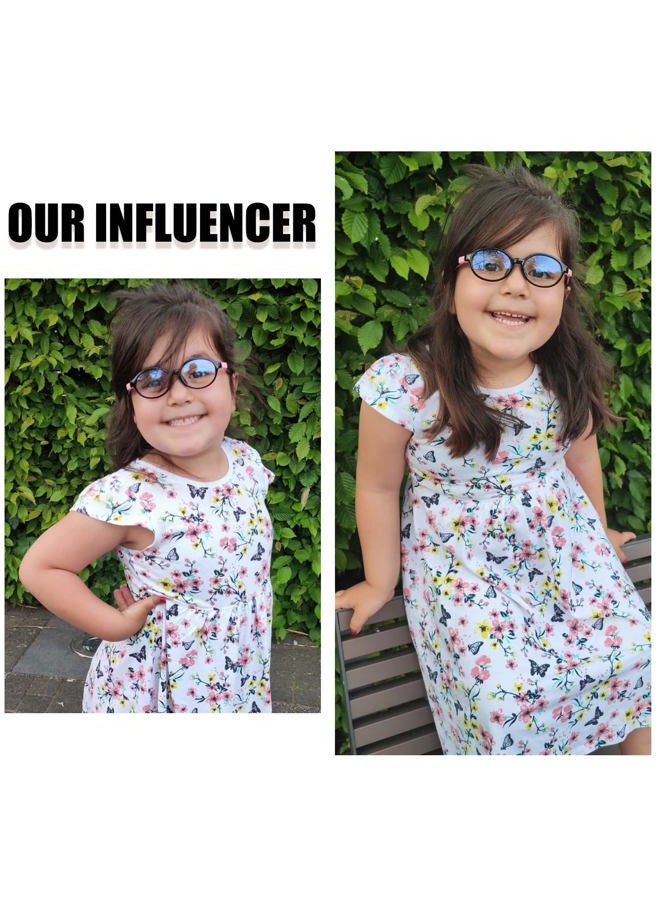 DUCO Blue Light Blocking Glasses for Kids Boys,Phone Computer Glasses for Kids Age 6-10,Anti UV Glare&Eyestrain K026 - Image 3
