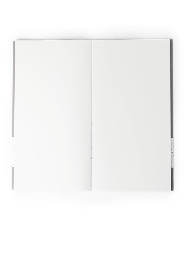 كوما دفتر رسم كوما للسفر | مقاس A4 | 128 صفحة | 130 غرام/م²، لون طبيعي، ورق خالٍ من الأحماض وقابل لإعادة التدوير | رمادي - Image 3