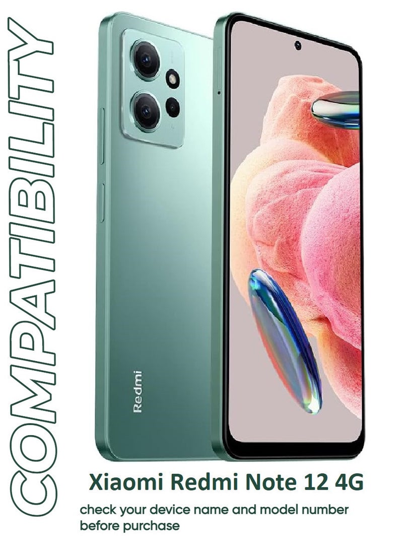 ACLIX 4 Pieces Antistatic ESD Dustproof Premium Quality High Definition Tempered Glass Screen Protector Designed For Xiaomi Redmi Note 12 4G - Image 3