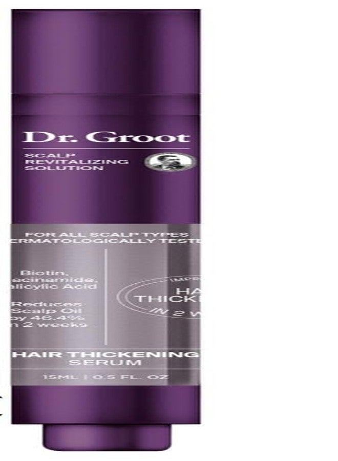Dr.Groot Dr. Groot Award-Winning Hair Thickening Serum for Hair Loss, Korean Hair Care, Scalp Treatment, Clinically Tested, Reduces Oil, Roll On - Image 1