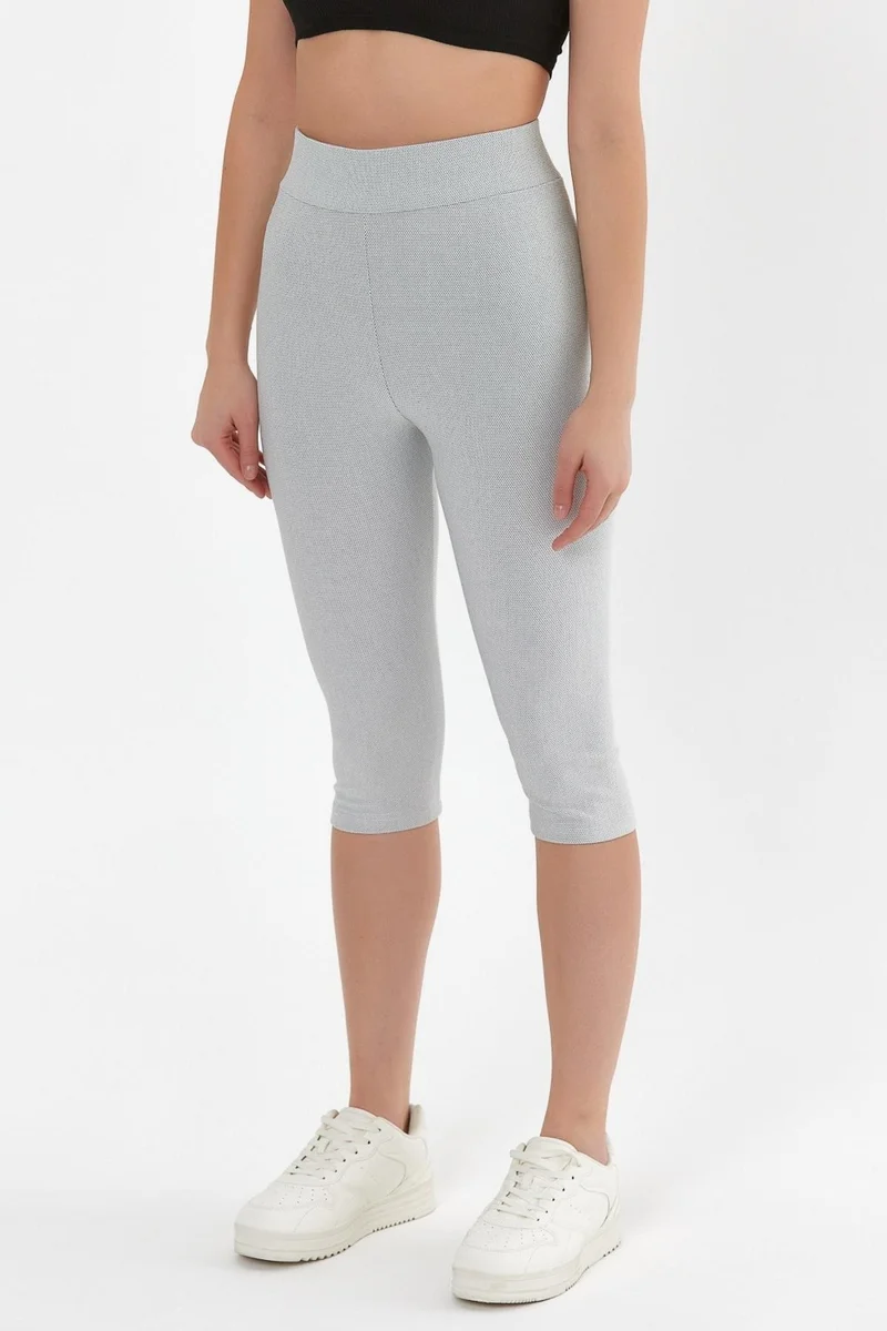 Alexander Gardi High Waist Capri Leggings (B23-005300)