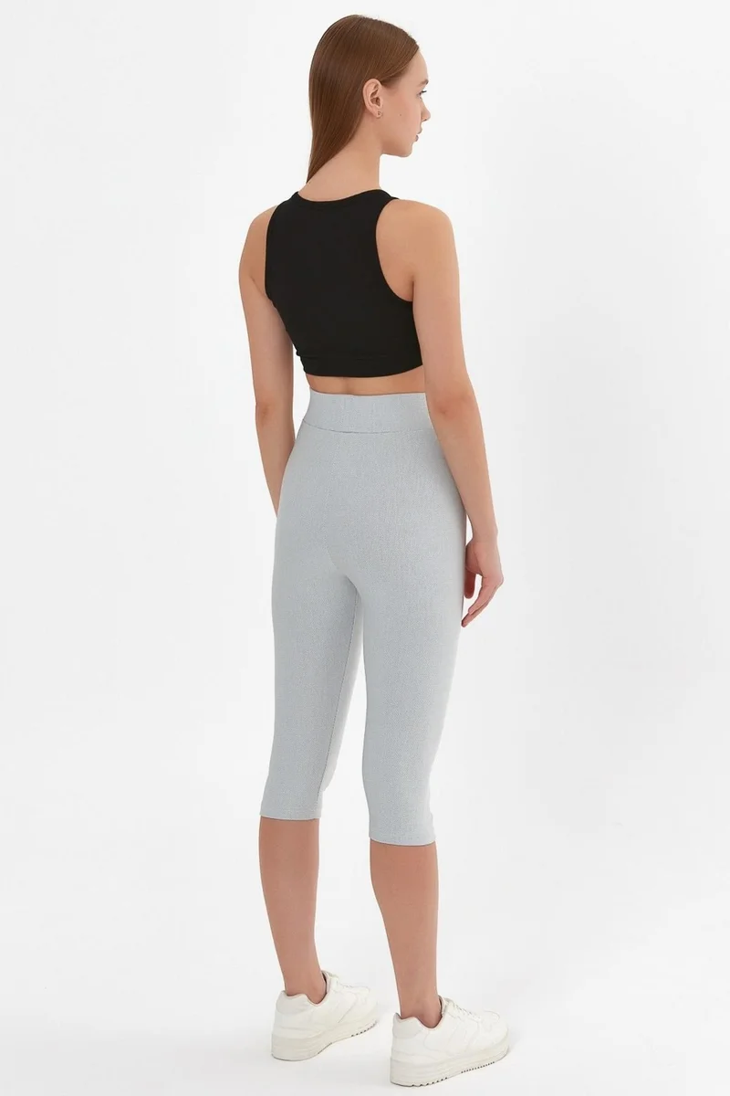 Alexander Gardi High Waist Capri Leggings (B23-005300)
