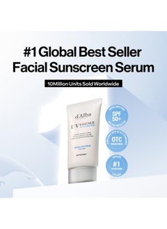 d'alba Piedmont Italian White Truffle Waterfull Essence Sunscreen, Vegan Skincare, Lightweight Sunscreen With Broad Spectrum Spf 50+, Glowy, Safe For All Skin Types, Korean Skin Care (1.69 Fl. Oz)  - Image 2
