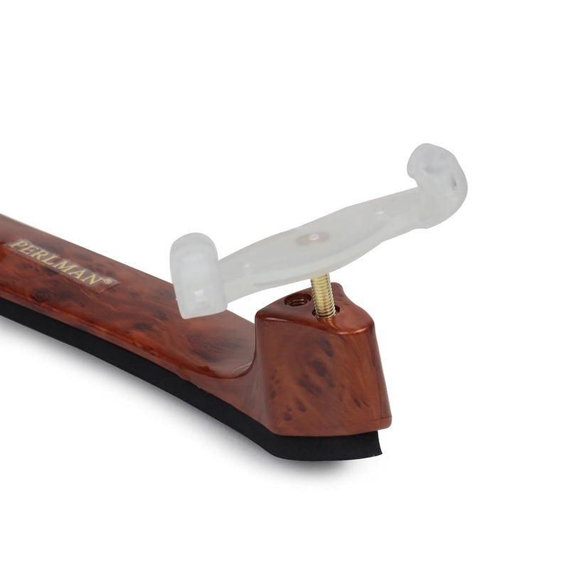 PERLMAN Violin Shoulder Rest for 4/4 Size 3/4 Size, Adjustable Shoulder Rest for Violin, with Height Adjustable Feet Comfortable Foam Pad for Kids Adults - Image 4