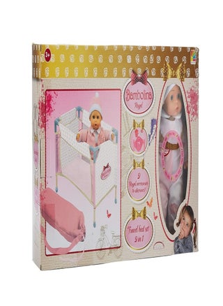 Bambolina Royal Travel Bed Set 9in1 - pzsku/Z0FDAEBDB48CE81647DA8Z/45/_/1735714422/f7ebfcb6-3a9e-42dc-8f66-2ce90e2eb15c
