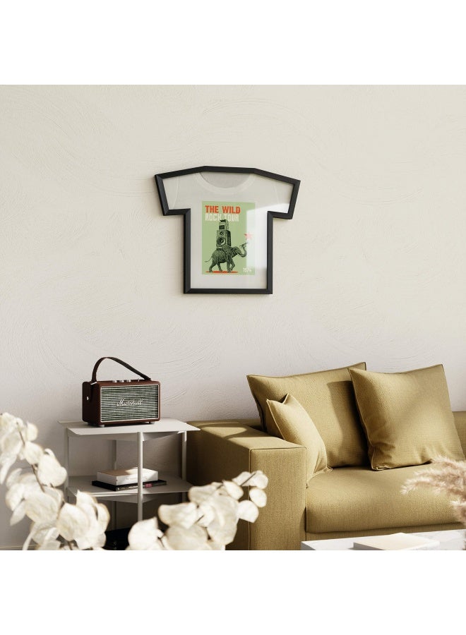 Umbra T-Frame T-Shirt Display Case - Picture Frame to Display Youth Sized T-Shirts (Small to Large), Black - Image 2