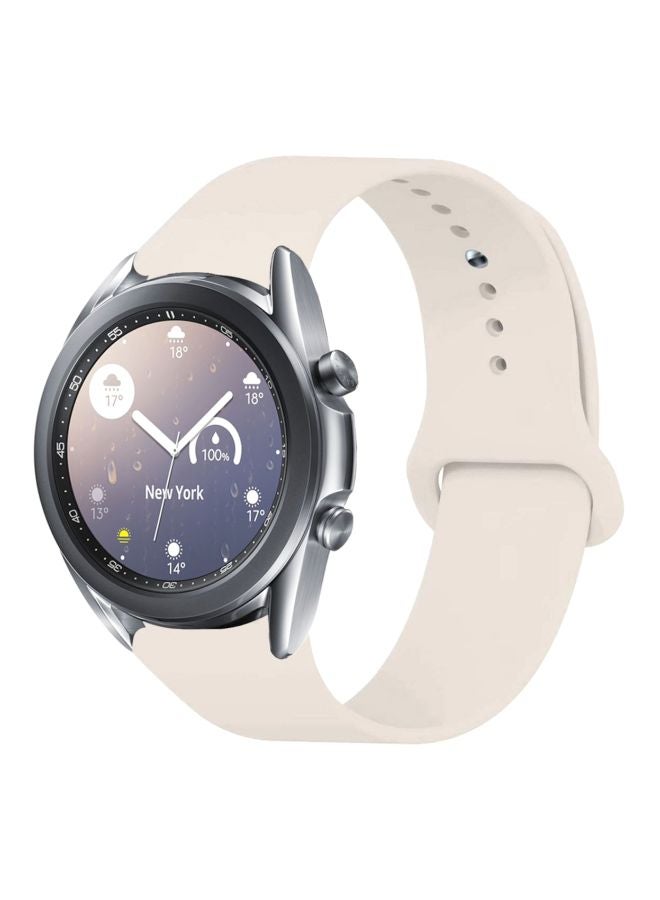 Perfii Replacement Band For Samsung Galaxy Watch3 41mm Antique White - Image 2