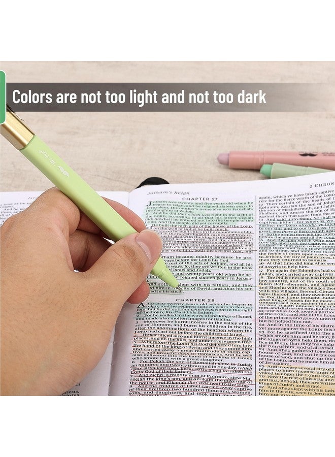 Mr. Pen Aesthetic Gel Highlighters And Pens No Bleed 12 Pack Pastel Colors Bible Highlighters And Pens No Bleed Bible Pens No Bleed Through Bible Highlighter No Bleed Highlighters - Image 4