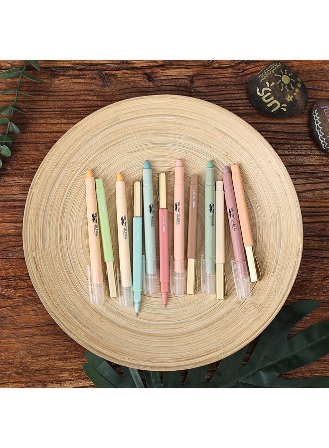 Mr. Pen Aesthetic Gel Highlighters And Pens No Bleed 12 Pack Pastel Colors Bible Highlighters And Pens No Bleed Bible Pens No Bleed Through Bible Highlighter No Bleed Highlighters - Image 5