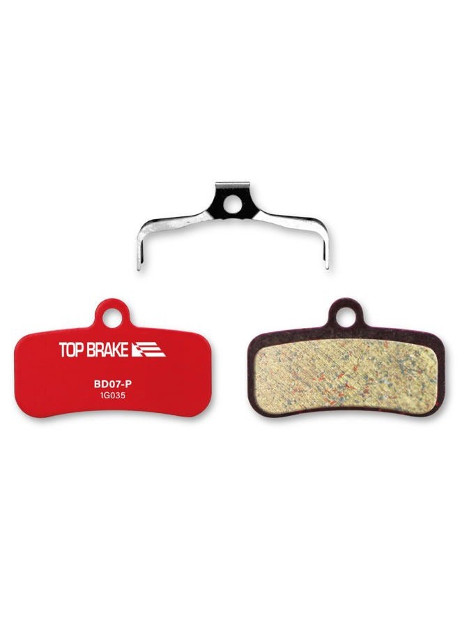 Top Brake وسادات فرامل الدراجة القرصية لـ SHIMANO Saint BR-M810 M820 Zee M640 XTR-M9120، Deore XT BR-M8020، M8120، M6120، BR-MT420، MT510، MT520 Tektro HD M745 735 725 750 TRP، SL، Slate T4، G-Spec، Quadiem - Image 1