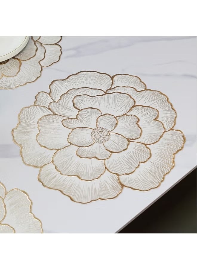 2 pieces of placemats heat-proof, waterproof and oil-proof pvc washable insulation pads hotel restaurant table mats - Image 2
