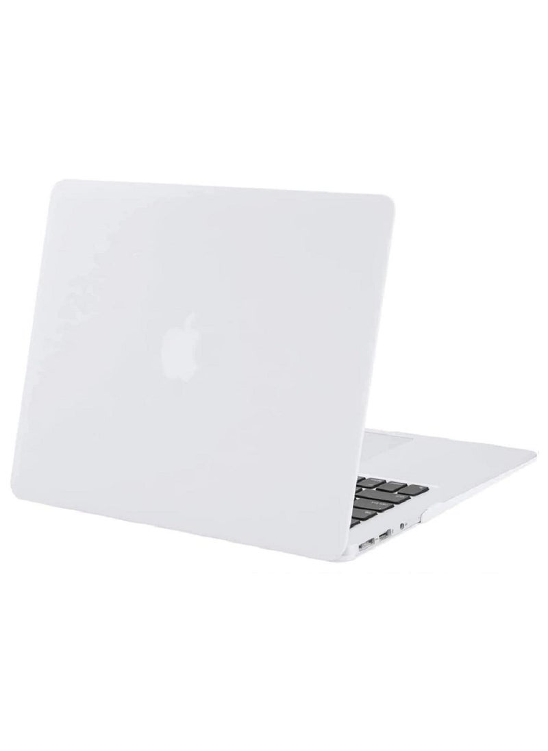 Mufaens Hard Shell Case Cover Compatible with Older Version MacBook Air (13 & 13.3-inch, 2010-2017 Release) Model: A1369/A1466, (MC503xx/A, MC504xx/A, MC965xx/A, MC966xx/A, MD231xx/A, MD232xx/A, MD760xx/A, MD761xx/A, MD760xx/B, MD761xx/B, MJVE2xx/A, MJVG2xx/A, MMGF2xx/A, MMGG2xx/A, MQD32xx/A, MQD42xx/A, MQD52xx/A) White  - Image 3