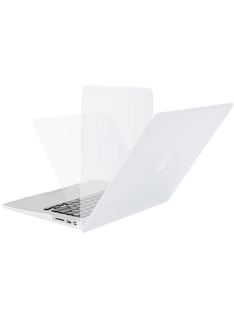 Mufaens Hard Shell Case Cover Compatible with Older Version MacBook Air (13 & 13.3-inch, 2010-2017 Release) Model: A1369/A1466, (MC503xx/A, MC504xx/A, MC965xx/A, MC966xx/A, MD231xx/A, MD232xx/A, MD760xx/A, MD761xx/A, MD760xx/B, MD761xx/B, MJVE2xx/A, MJVG2xx/A, MMGF2xx/A, MMGG2xx/A, MQD32xx/A, MQD42xx/A, MQD52xx/A) White  - Image 4