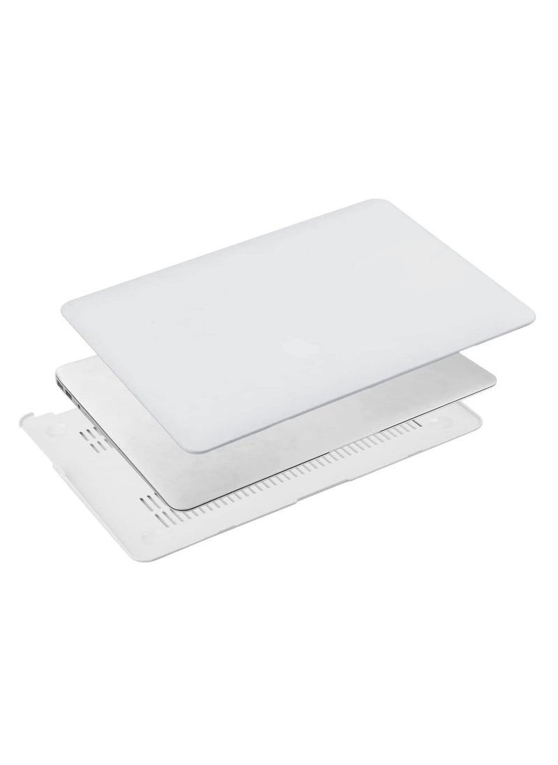 Mufaens Hard Shell Case Cover Compatible with Older Version MacBook Air (13 & 13.3-inch, 2010-2017 Release) Model: A1369/A1466, (MC503xx/A, MC504xx/A, MC965xx/A, MC966xx/A, MD231xx/A, MD232xx/A, MD760xx/A, MD761xx/A, MD760xx/B, MD761xx/B, MJVE2xx/A, MJVG2xx/A, MMGF2xx/A, MMGG2xx/A, MQD32xx/A, MQD42xx/A, MQD52xx/A) White  - Image 5