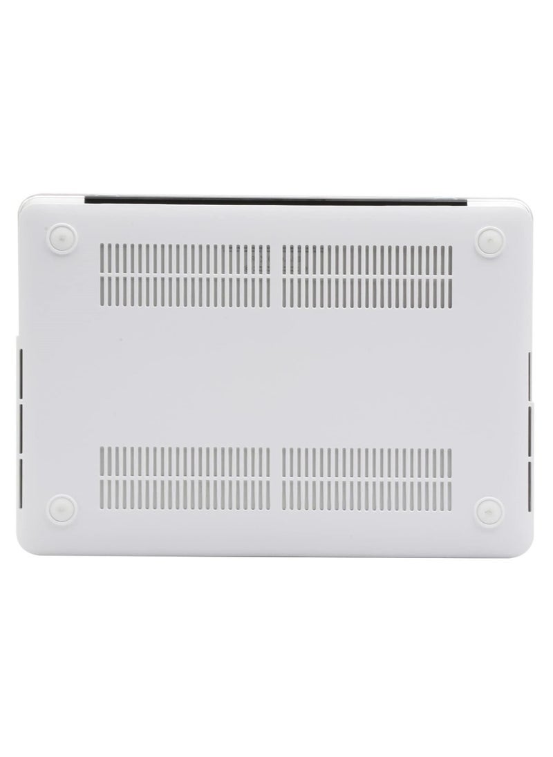 Mufaens - Hard Shell Case Cover Compatible with Older Version MacBook Air (13 & 13.3-inch, 2010-2017 Release) Model: A1369/A1466, (MC503xx/A, MC504xx/A, MC965xx/A, MC966xx/A, MD231xx/A, MD232xx/A, MD760xx/A, MD761xx/A, MD760xx/B, MD761xx/B, MJVE2xx/A, MJVG2xx/A, MMGF2xx/A, MMGG2xx/A, MQD32xx/A, MQD42xx/A, MQD52xx/A) White - Image 1