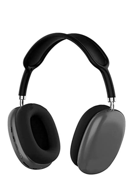 P9 Bluetooth Wireless Headset Over-Ear Headphone With Mic - Black