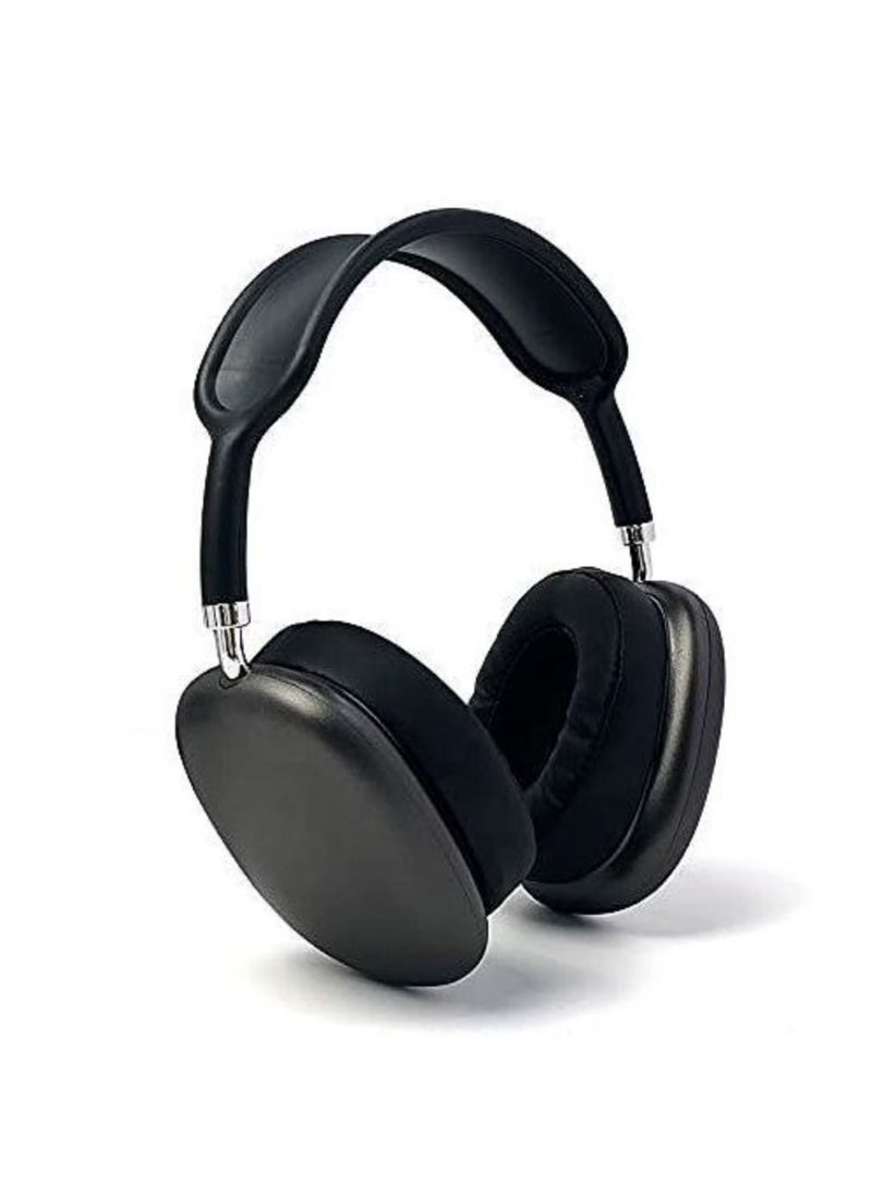 P9 - P9 Bluetooth Wireless Headset Over-Ear Headphone With Mic - Black - Image 1