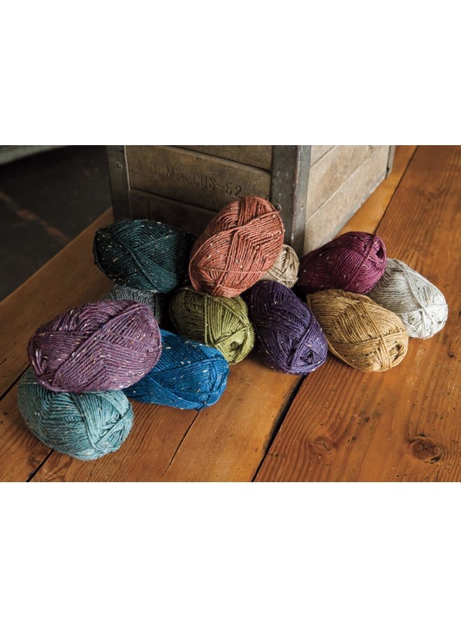 KnitPicks Wool of The Andes Worsted Weight Donegal Tweed Cream Yarn (1 Ball - Oyster Heather) - Image 4
