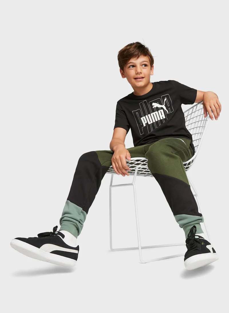PUMA Kids Graphics No.1 Logo T-Shirt