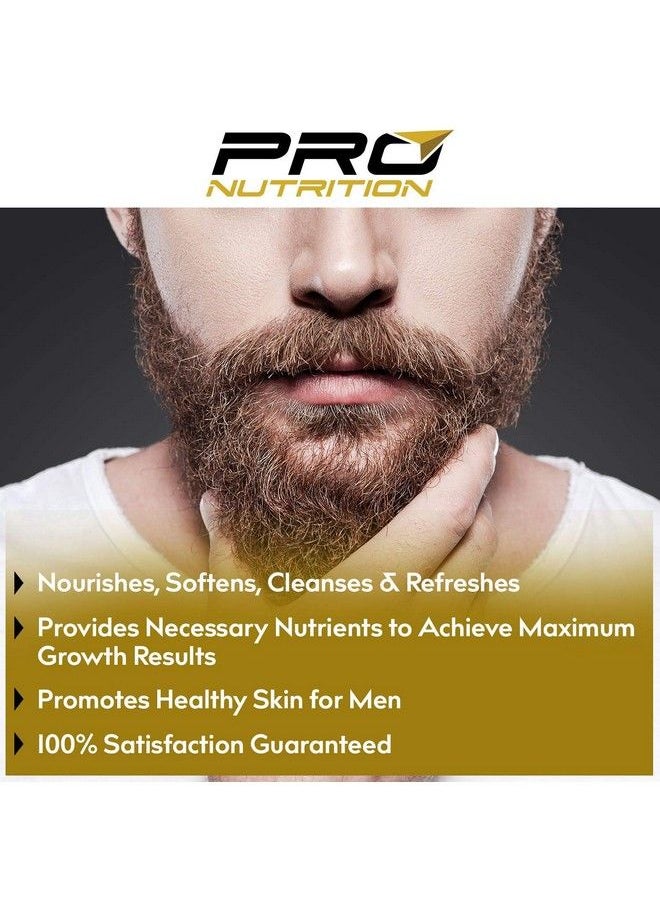 PRO NUTRITION Beard Growth Shampoo & Wash Stimulates & Repairs New Follicle Growth. Grow Stronger Thicker Fuller Longer Healthier Beard & Mustache Hair.  - Image 4