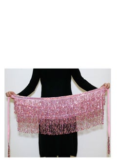 Loquat Women Hip Scarf Skirt Pink 