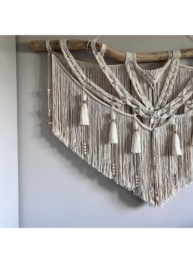 انتيكيانو مكرمية معلقة على الحائط، على الطراز البوهيمي - Image 2