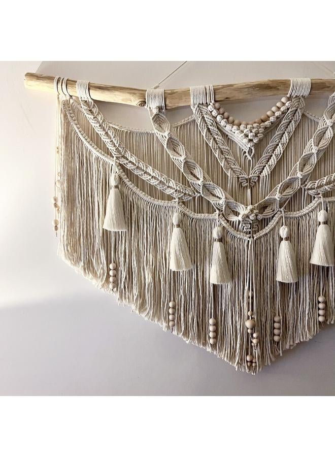 انتيكيانو مكرمية معلقة على الحائط، على الطراز البوهيمي - Image 4