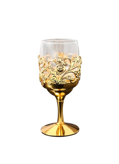 Metal Glass Elegant Creative Goblet