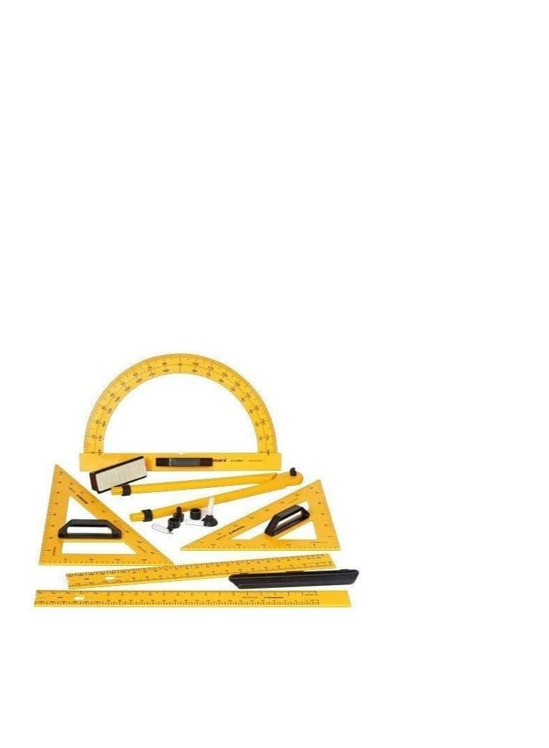 Isomers Black Board Teacher Geometry Set with Bag - Image 2