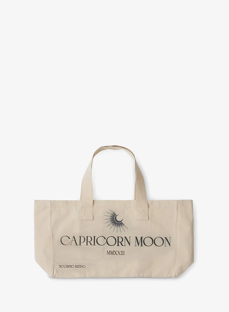 Capricorn Cotton Tote Bag