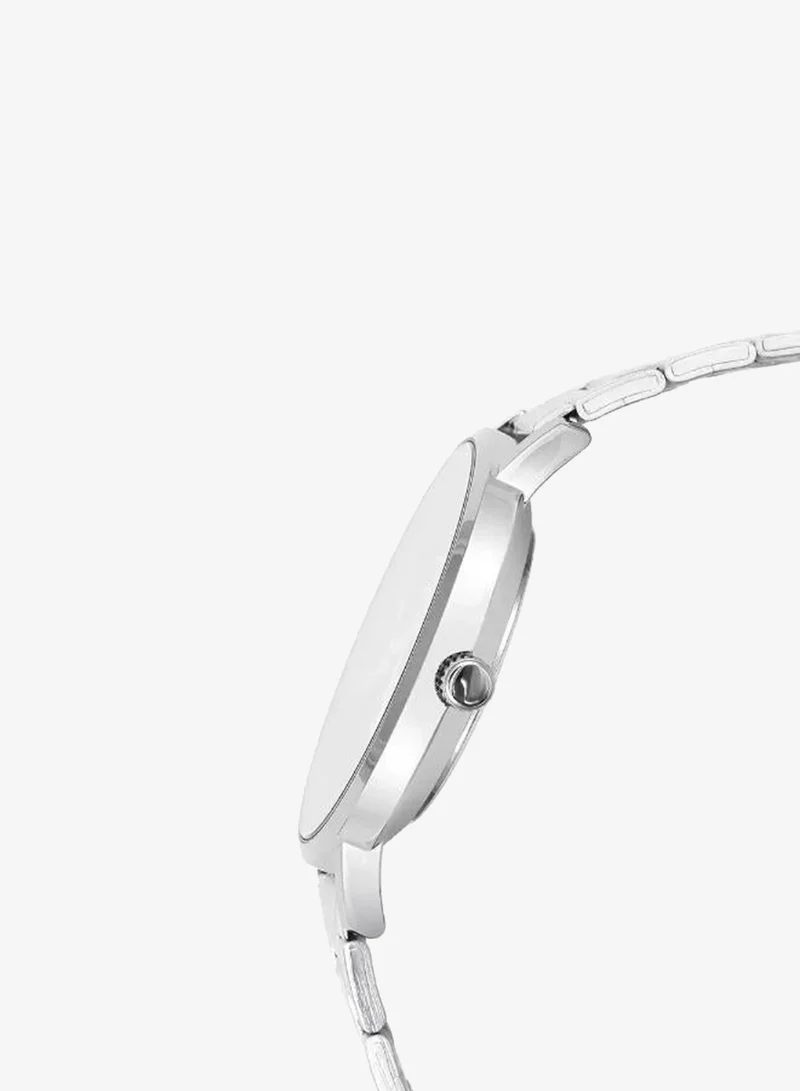 كاسيو Women's Stainless Steel Analog Watch LTP-VT01D-2BUDF - 34 mm