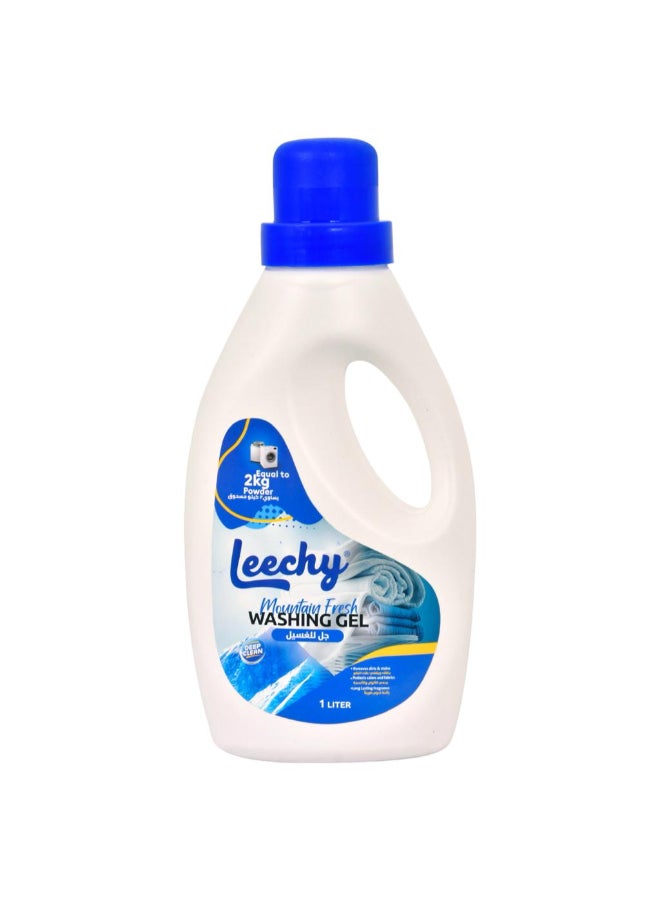Leechy Washing Gel Mountain Fresh 1L - Image 1
