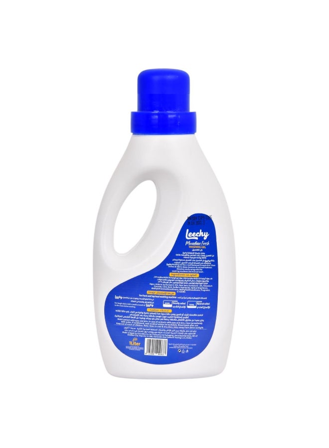 Leechy Washing Gel Mountain Fresh 1L - Image 2