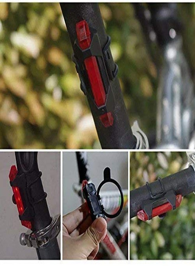 موهاك مصباح أمامي LED للدراجة من موهاك، قابل لإعادة الشحن عبر منفذ USB، مصباح أمامي وخلفي (متعدد الألوان) - Image 5