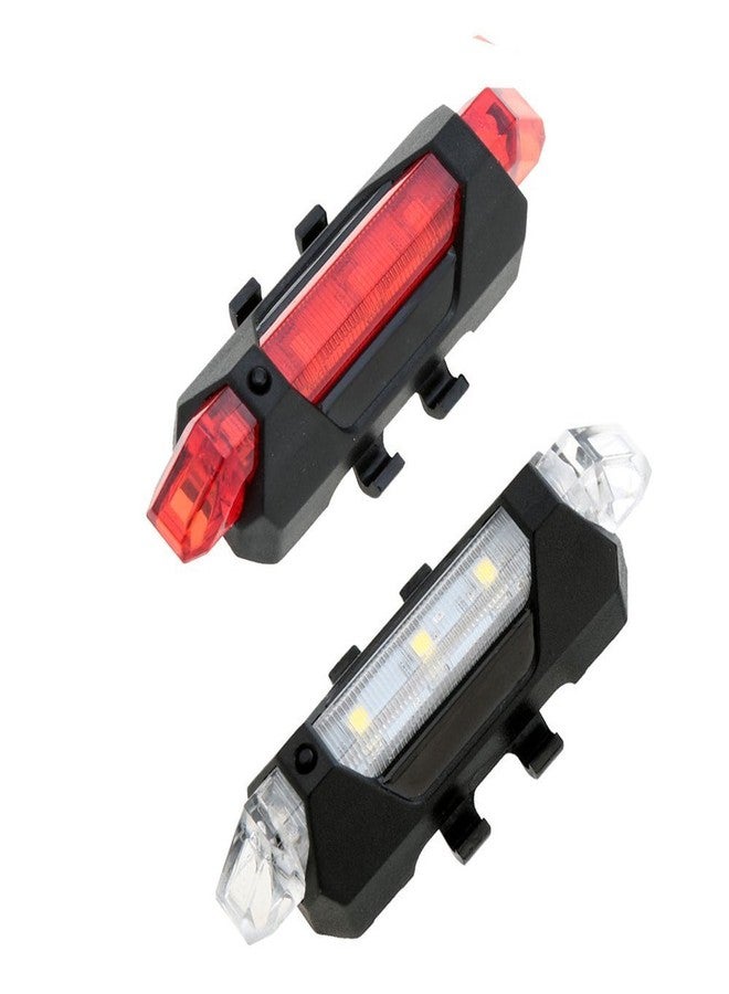 موهاك مصباح أمامي LED للدراجة من موهاك، قابل لإعادة الشحن عبر منفذ USB، مصباح أمامي وخلفي (متعدد الألوان) - Image 3