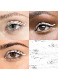 Julep When Pencil Met Gel Sharpenable MultiUse Longwear Eyeliner Pencil White Matte TransferProof High Performance Liner  - Image 3