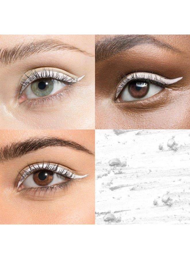 Julep When Pencil Met Gel Sharpenable MultiUse Longwear Eyeliner Pencil White Matte TransferProof High Performance Liner - Image 3