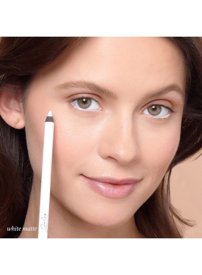 Julep When Pencil Met Gel Sharpenable MultiUse Longwear Eyeliner Pencil White Matte TransferProof High Performance Liner - Image 5