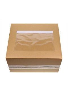 Tupalizy Clear Shipping Mailing Label Envelopes Pouches Top Loading Packing List Adhesives Label Sleeves For Business Invoice Boxes Poly Mailers Bags Packages Storage (9.7X6.6 Inches 20Pcs)  - Image 2