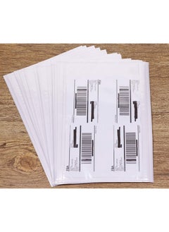 Tupalizy Clear Shipping Mailing Label Envelopes Pouches Top Loading Packing List Adhesives Label Sleeves For Business Invoice Boxes Poly Mailers Bags Packages Storage (9.7X6.6 Inches 20Pcs)  - Image 5