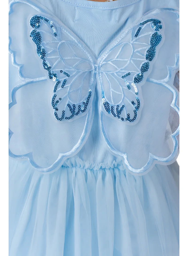 Bidani  Elsa Anna Frozen Fairytale Blue Dress for Women | Best Price UAE