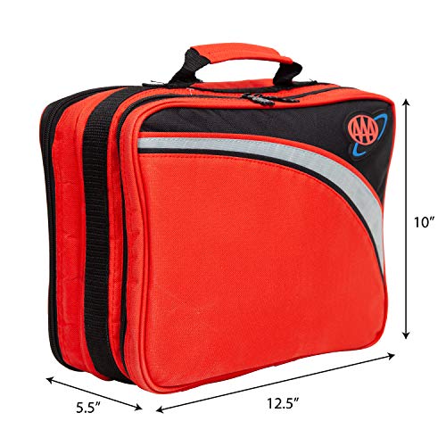 Lifeline 4388AAA Excursion Road, 76-Piece Car Air Compressor, Jumper Cables, Flashlight and First Aid Kit - Image 3