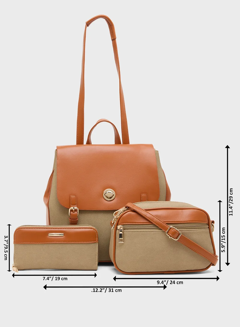 ايلا حقيبة ظهر رول توب