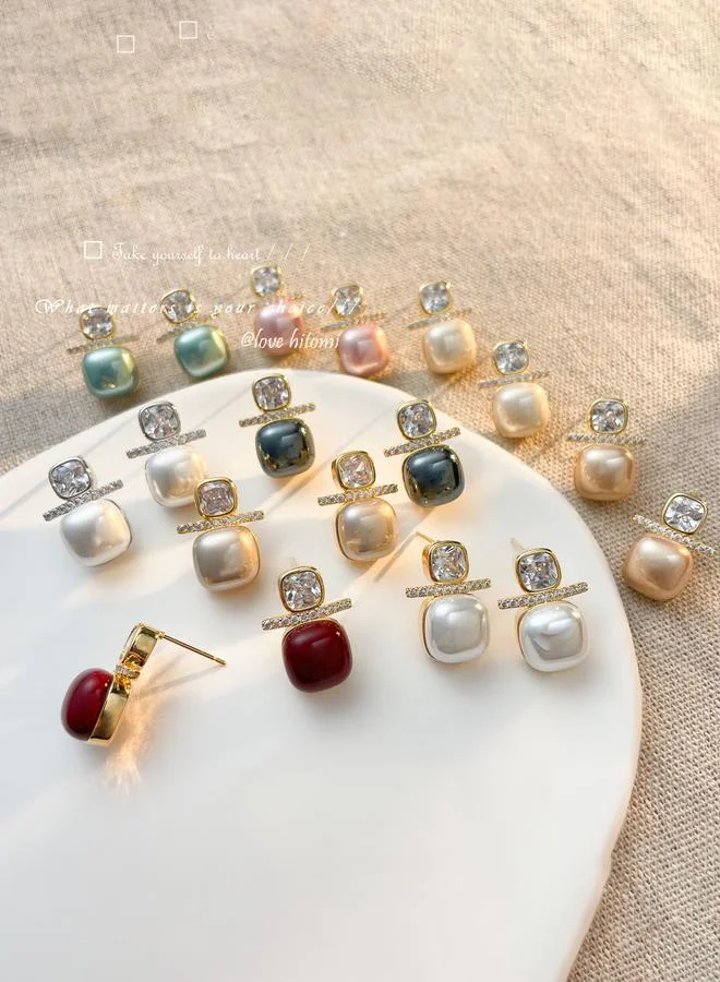 Take Two  Embellished Stud Earrings for Women | Best Price UAE