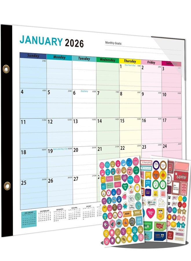 Dayvorax Desk Calendar 2026-2217QICAIZL26 - Image 1