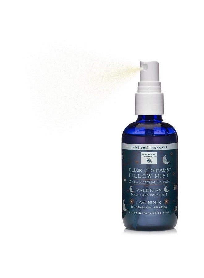 Earth Therapeutics Earth Therapeutics Elixir of Dreams Pillow Mist - Natural Mist with Therapeutic Essences of Valerian Root & Lavender - Natural Relaxation Aid  - Image 4