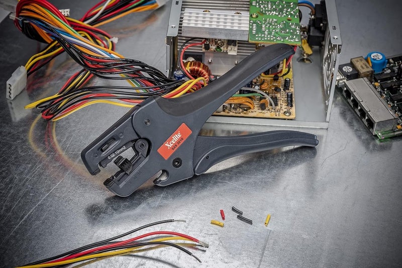 Xcelite Self Adjusting Wire Stripper with Spring | 32-10 AWG Stripping Range | Fiberglass Grip | SAS3210 - Image 5