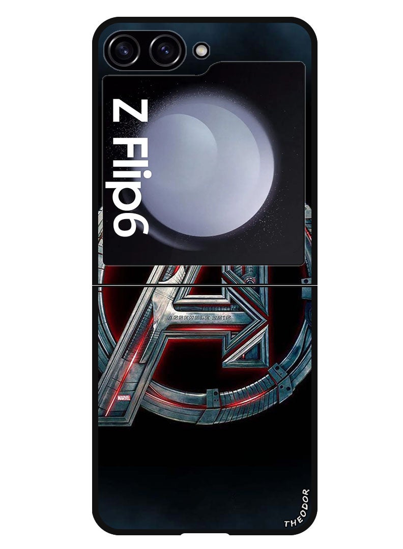 Theodor Protective Case Anti Scratch Shock Proof Bumper Cover For Samsung Galaxy Z Flip 6 Aven - Image 1